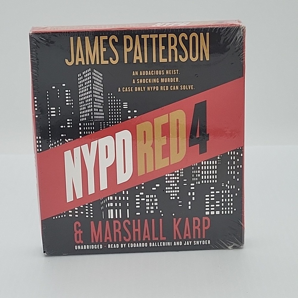 NYPD Red 4 James Patterson Marshall Karp Audio CD Unabridged New Sealed